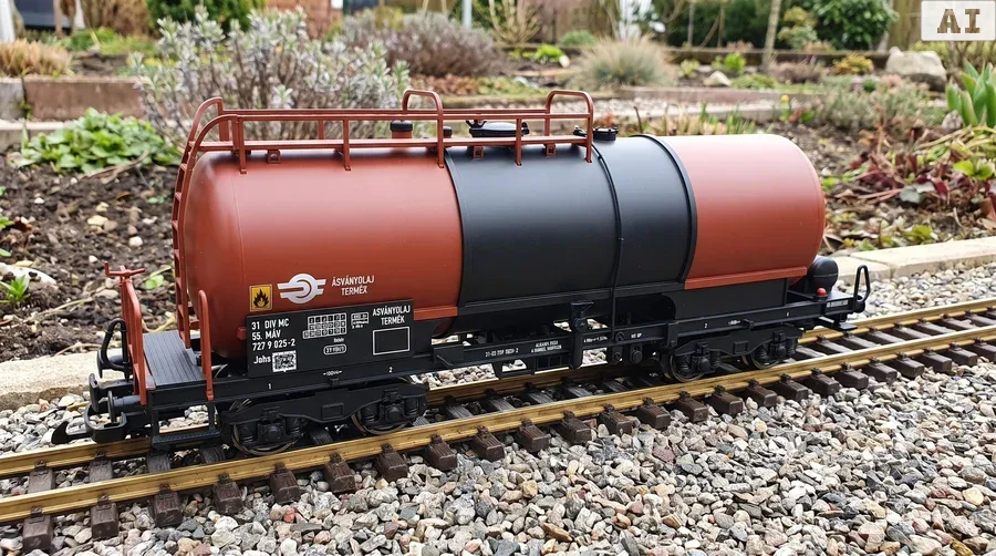 Kesselwagen MAV LGB 46836 - Detaillierte Übersicht