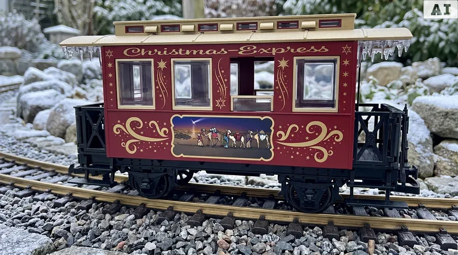 Weihnachtszug Personenwagen Heiligen drei Könige LGB 70308-M002 - Detaillierte Übersicht