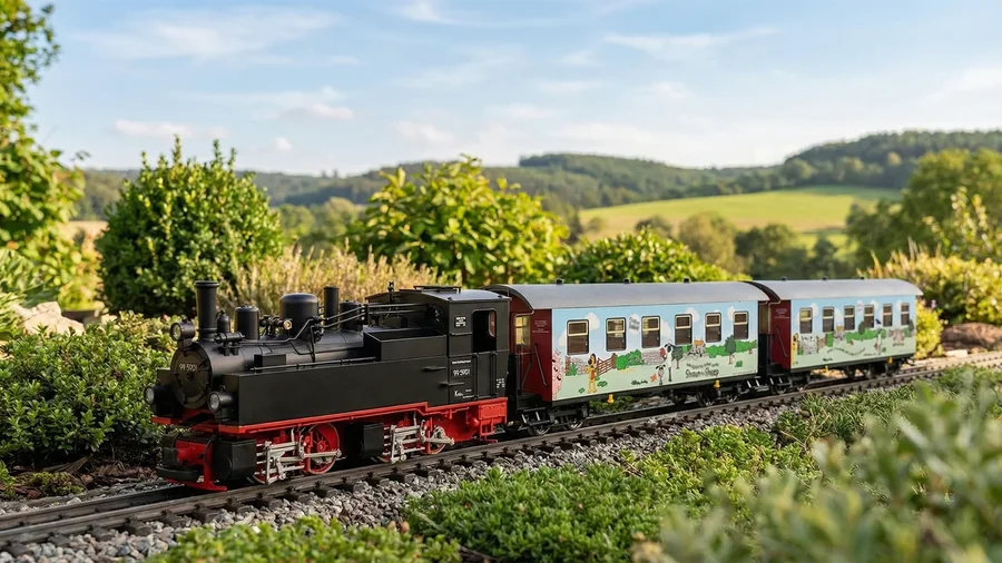 Shaun das Schaf Sonderwagen-Set –  Liebe und Erde – 2 Personenwagen nach HSB-Vorbild Spur-G Train Line 8200285 - Detaillierte Übersicht
