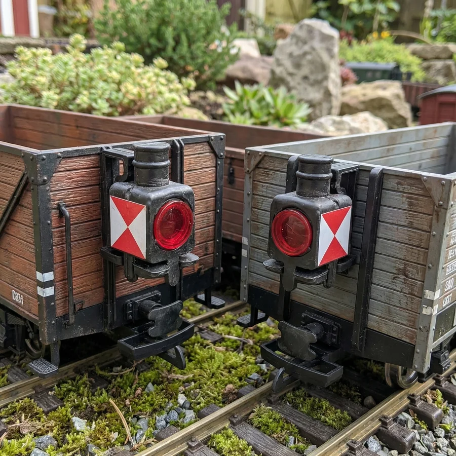 2x Zugschlusslampe europäisch ML-Train 83801035 - Detaillierte Übersicht