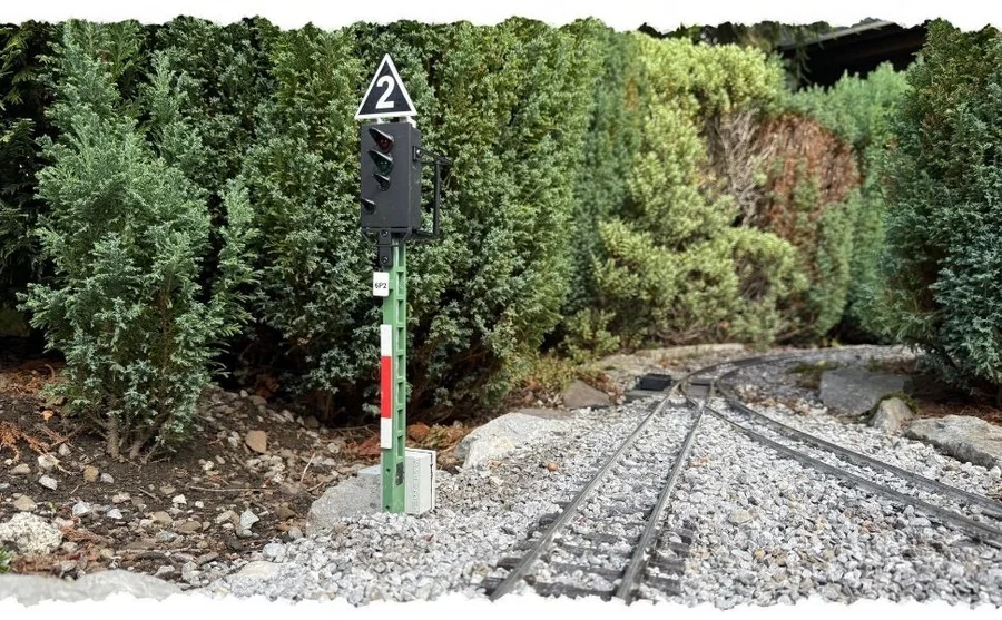 Lichtsignal Typ KS Wernigerode für Spur G analog / digital mit Decoder ML-Train 83814612 - Detaillierte Übersicht
