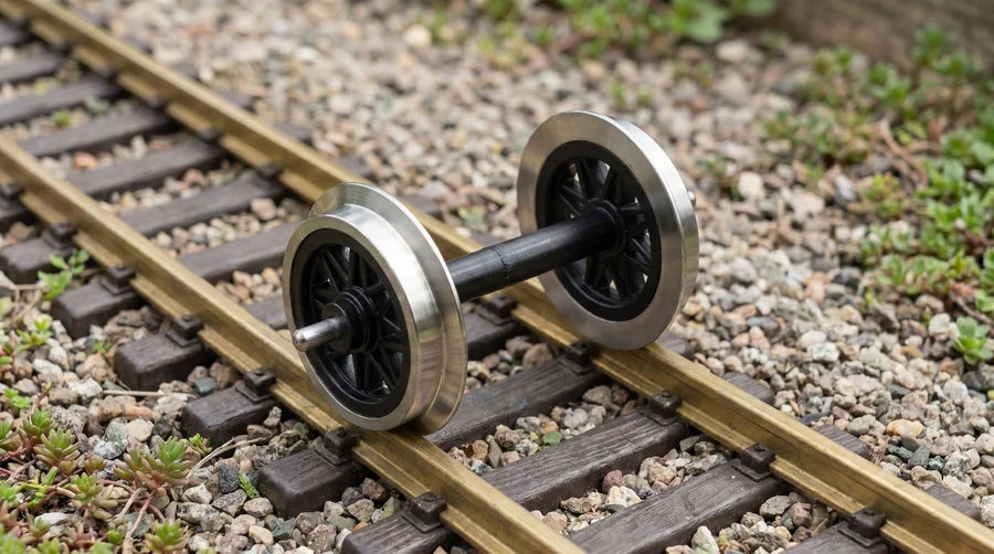 2x V-Speiche Radsatz aus Edelstahl 31 mm Spur G ML-Train 88671142 - Detaillierte Übersicht