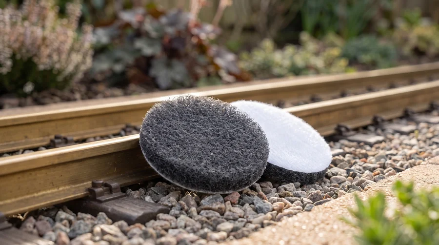 Polier-Pad grau 2er-Set, Ersatzteil für Mess- und Polier-Güterwagen Spur G ML-Train 889190815 - Detaillierte Übersicht