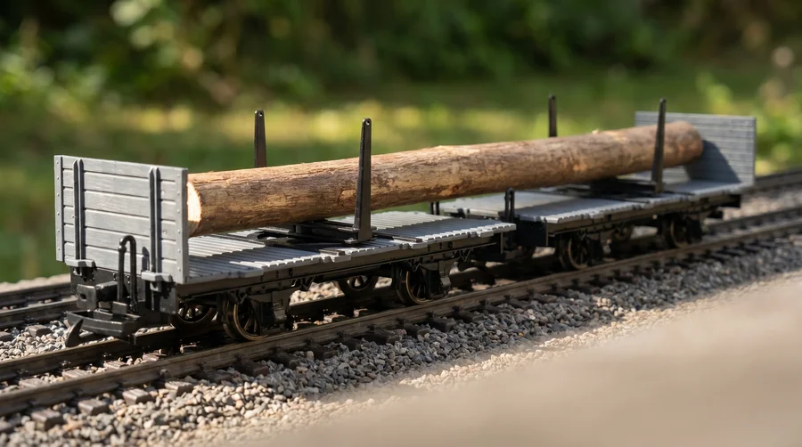 Drehschemelwagen Set Schwarz/Grau Metall-Speichenradsätze 31mm Bausatz Spur G ML-Train 88923630 - Detaillierte Übersicht
