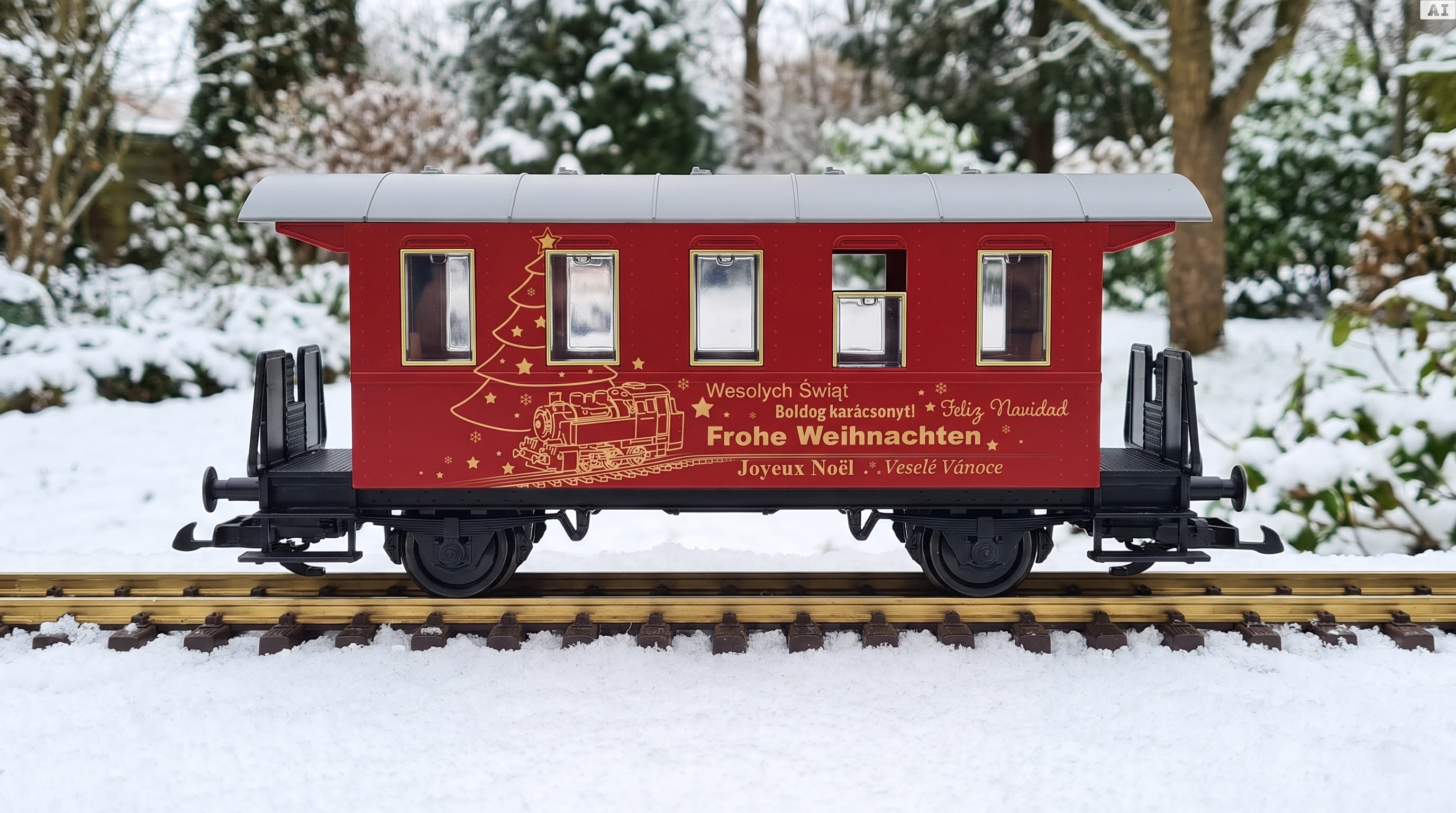 Personenwagen Frohe Weihnachten Piko 37988 - Detaillierte Übersicht