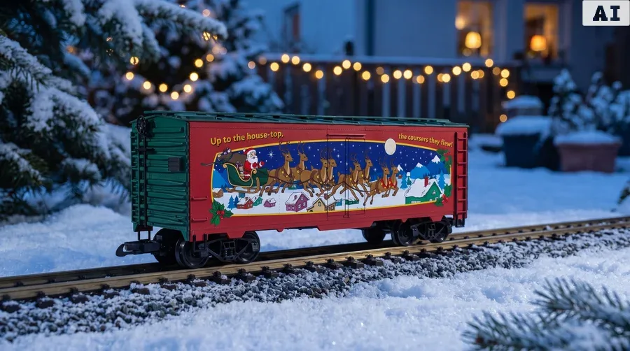 Weihnachtswagen Weihnachtsexpress Piko 38991 - Festlicher Glanz auf Schienen