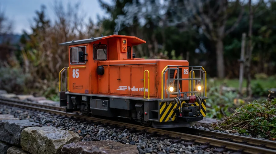 Rangier-Traktor Tmf 2/2 85 digital mit Sound RhB Train Line 2050202 - Detaillierte Übersicht