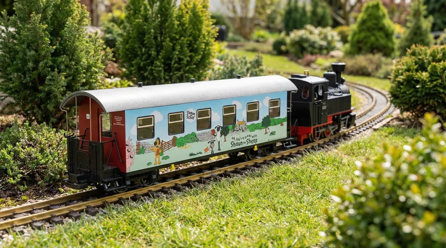 Shaun das Schaf - Liebe, oh life's a treat - Sonderwagen HSB Spur G Train Line 3230920 - Präzision im Harz-Design