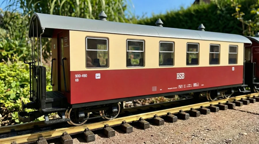 Personenwagen 6 Fenster 900-490 HSB Train Line 3530824 - Detaillierte Übersicht
