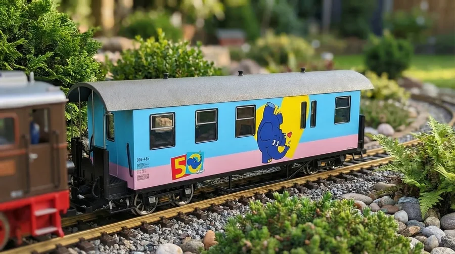 Der Elefant Sonderwagen Jubiläum 900-486 Train Line 3530925 - Detaillierte Übersicht
