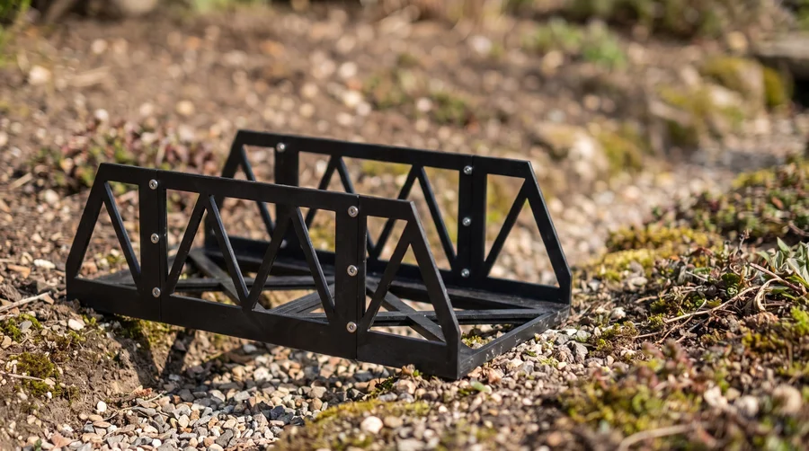 Brücke Startset aus stabilem HDPE-Kunststoff erweiterbar Spur G Gartenbahn ML-Train 97100000 - Detaillierte Übersicht