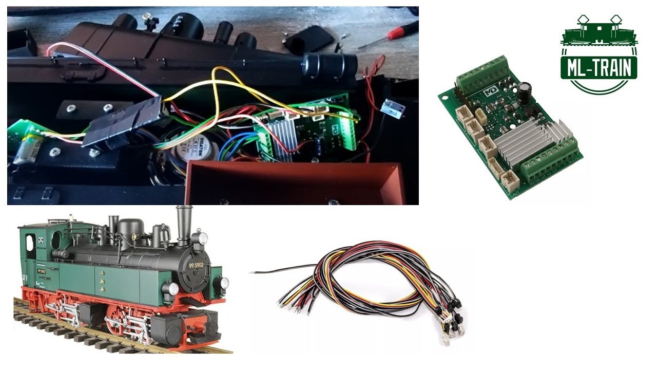 Digitalumbau HSB Mallet von Train Line mit einem Drive XL und SX6-Sound von ML-Train