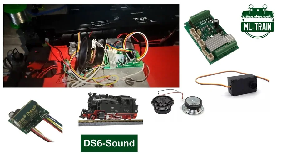 Digtal- und Soundeinbau in die HSB Tenderlok 99 6001