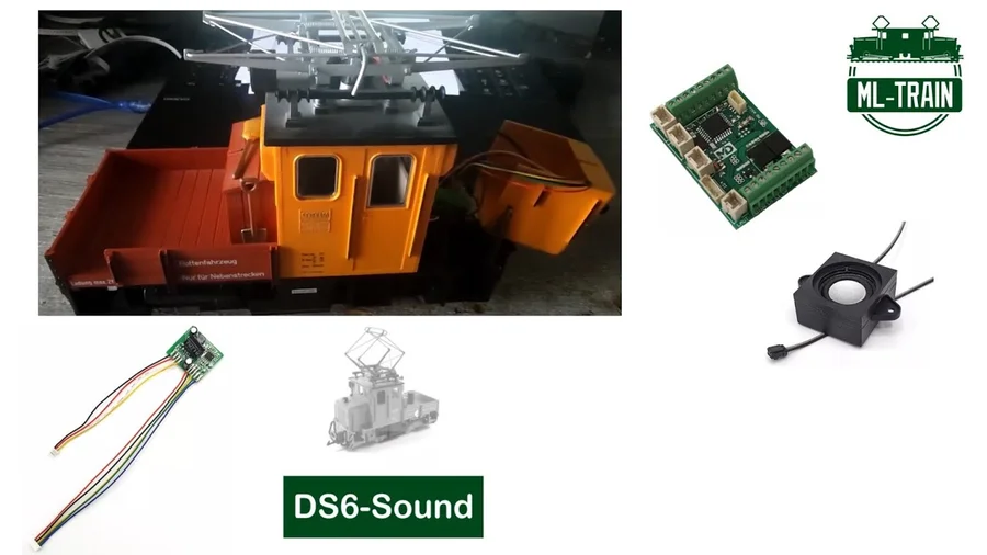 Digitalisierung und Soundvorstellung LGB Rottenlok mit DRIVE-M und SX6-Sound