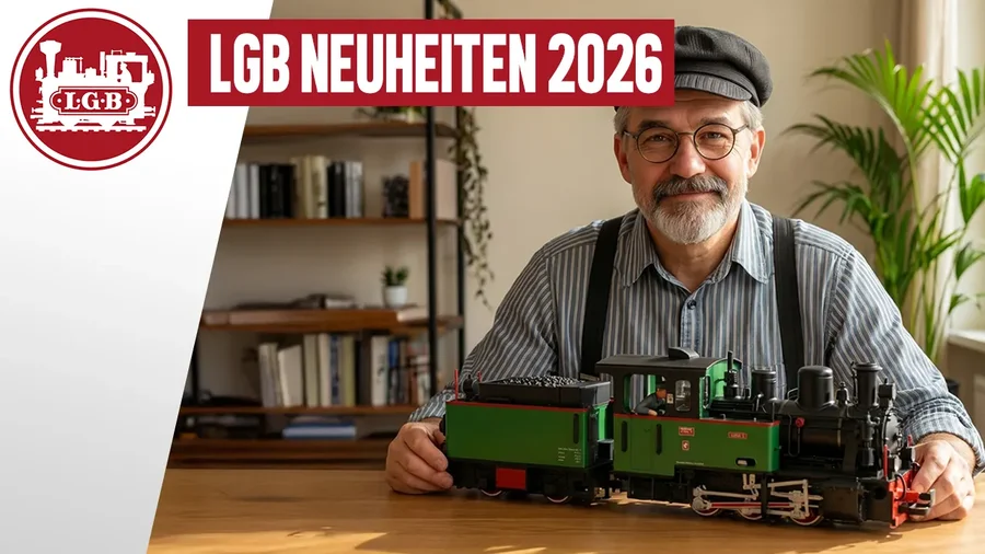 LGB Neuheiten 2026: Highend-Metallmodelle, VW-Bus Draisine & Jubiläen – das sind die Highlights!