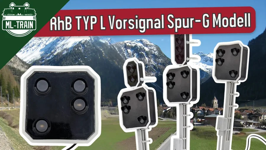 NEU: RhB Vorsignal Typ L – Aufbau & Programmierung leicht gemacht!
