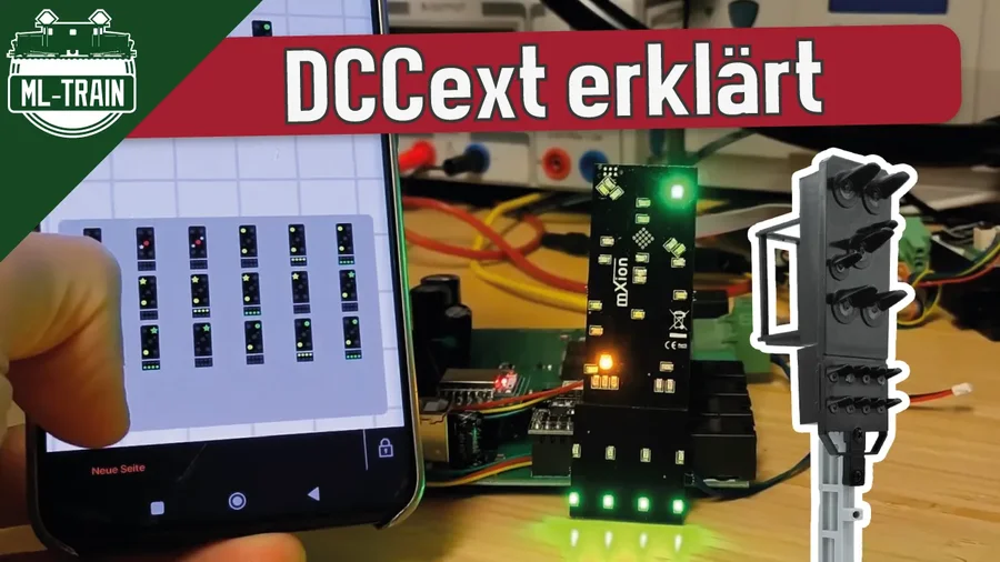 DCCext EINFACH ERKLÄRT – Signalsteuerung ohne Weichenadressen!