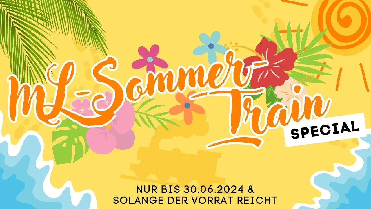 Brandheiße Deals bei ML-Train & Modell-Land! Sparen Sie bei ausgewählten Lok & Wagen Sets