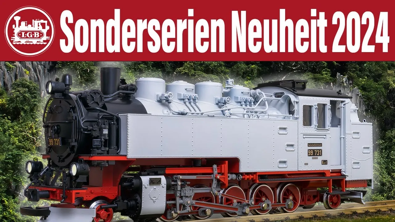 LGB Sonderserien Neuheit 2024 - Die Historik Mobil SOEG Dampflok von Märklin!