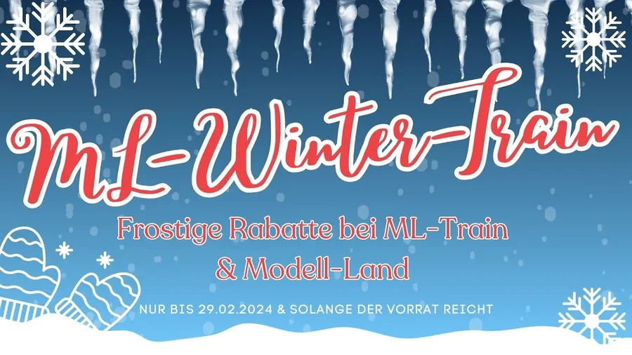 Winteraktionen bei Modell-Land! - Fette Rabatte auf Personenwagen, Modellhaus Sets & Mehr!
