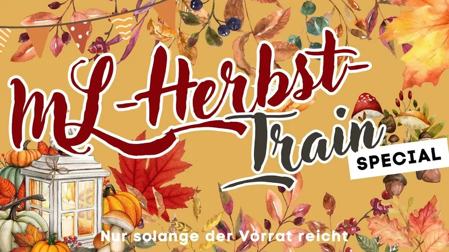 Herbstliche Angebote bei den ML-Herbst-Train Specials! - Alles für die Gartenbahn