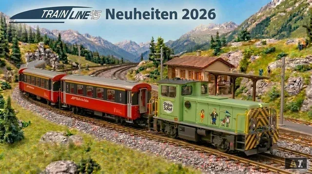 Train Line 45 Neuheiten 2026 - Alle Highlights für deine Spur G vorgestellt