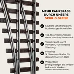 Weiche rechts Set Vernickelt R3 120 cm mit EPL Weichenantrieb ML-Train 8930048_auswahl6
