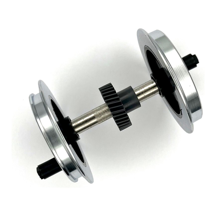 Treibradsatz mit Zahnrad für Dampflok Stainz Spur-G LGB 20216-M014