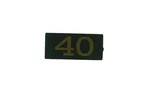 Nummernschild 40 UP Dampflok 70436-E003