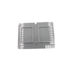 Stirnfenstereinsatz silber E-Lok E1 LGB 20300-E001