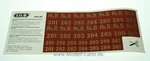 Beschriftungsbogen E-Lok Ge 2/4 LGB 20450-E080