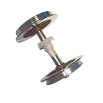 Radsatz mit Einstich und Zahnrad für Spur-G LGB 20980-E250