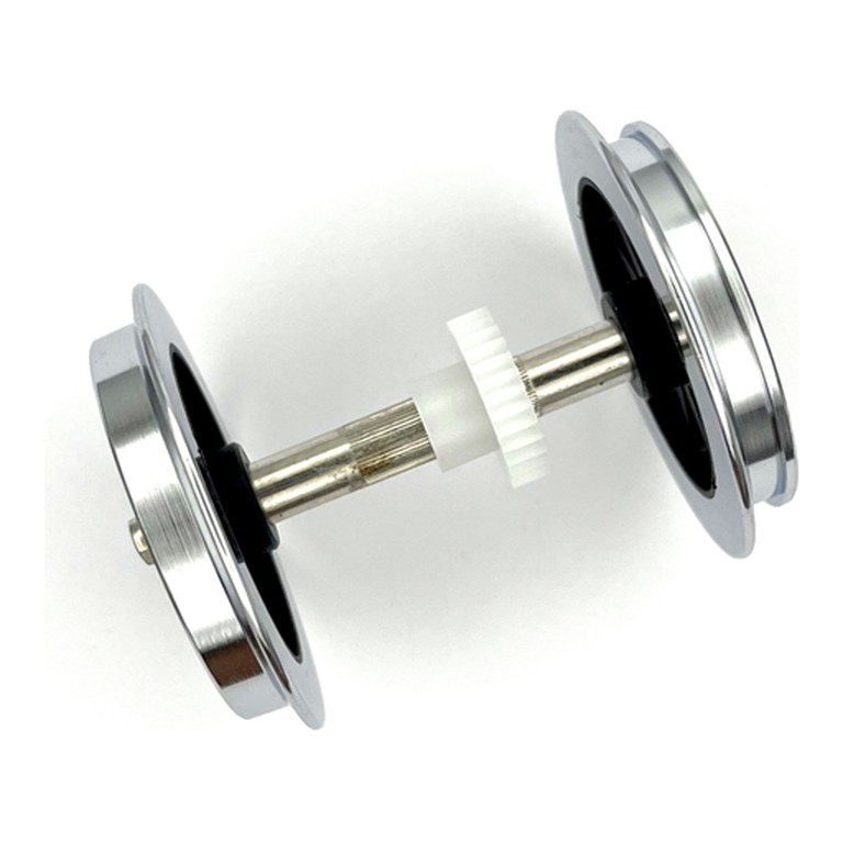 Radsatz mit Zahnrad für Dampflok RhB G 3/4 Heidi Rhätia Spur-G LGB 21272-M023