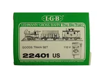 Aufkleber Dampflok Güterzug Starter Set LGB 22401 US