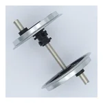 Laufradsatz für Dampflok RhB G 4/5 Spur-G LGB 23531-M030