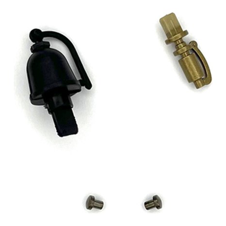 Glocke, Dampfpfeife für Dampflok HF 110 C Nicki und Frank S Spur-G LGB 24267-M004