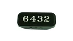 Nummerschild Diesellok SP F7A LGB 24570-E-017