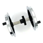 Radsatz ohne Einstich hinten für Spur-G LGB 24601-M028