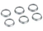 6x Lampenringe silbern für Spur-G LGB 24601-M078