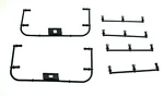 Set-Griffstangen 6 teilig für RhB E-Lok Krokodil LGB 25409-M006