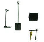 Dachsteckteile 4 teilig mit Pfeife Reihe U LGB 25702-M012