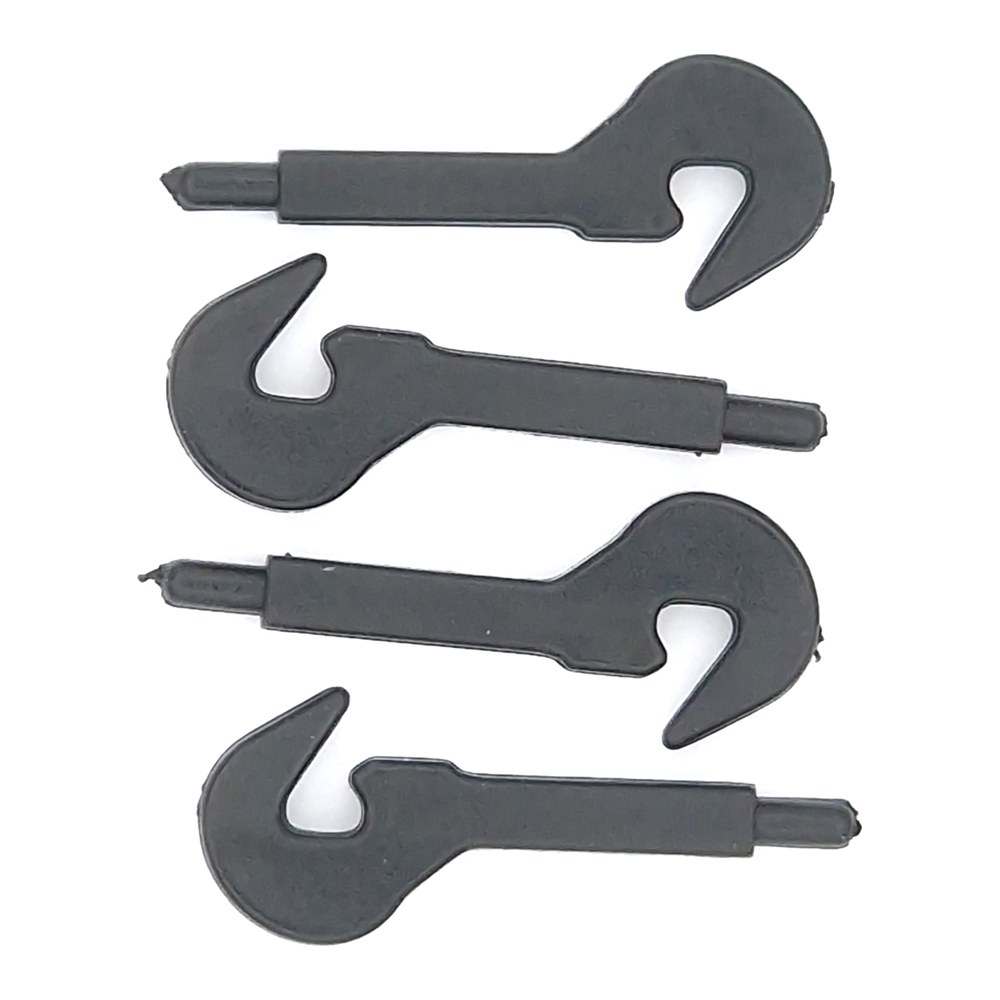 Kupplungshaken (4 Stück) für Diesellok NWE T 3 DR VT 137 Spur-G LGB 26391-M015