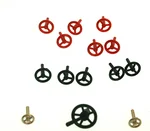 Handräder-Set 14 teilig HSB Dampflok LGB 26814-M017