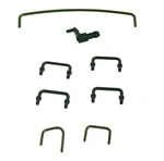 Set Griffe Riegel 8 teilig HSB Dampflok 26814-M020