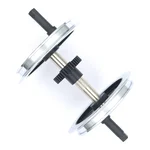 Radsatz mit Zahnrad für Dampflok Brockenlok DRG Fünfkuppler BR 99.22 Spur-G LGB 26816-M031
