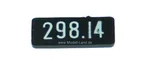 Nummernschild Seite Dampflok Reihe U LGB 2073-E214