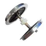 Radsatz mit Zahnrad für Dampflok Mikado 2/8-2 Spur-G LGB 27872-E139