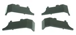 Schienenräumer-Set 4 teilig grau RhB E-lok Ge 4/4 LGB 28440-M017