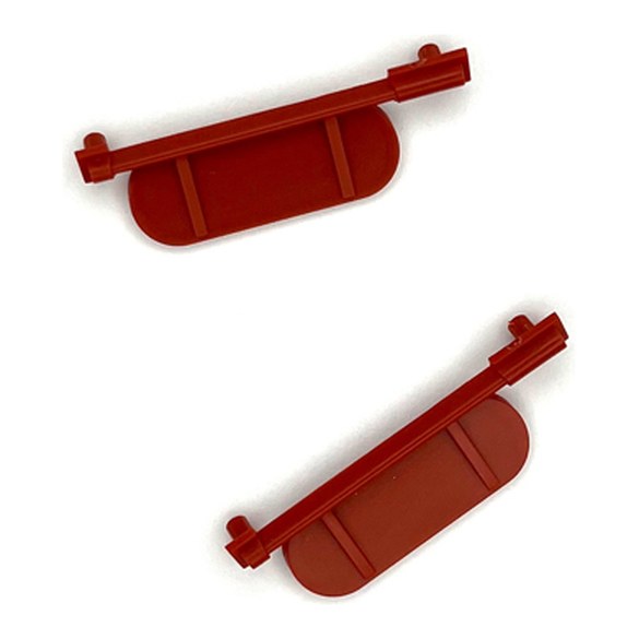2x Außenspiegel rot für E-Lok RhB Ge 4/4 II Spur-G LGB 28442-M010