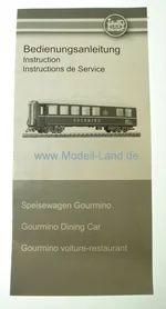 Bedienungsanleitung RHB Speisewagon 30520-E304 LGB